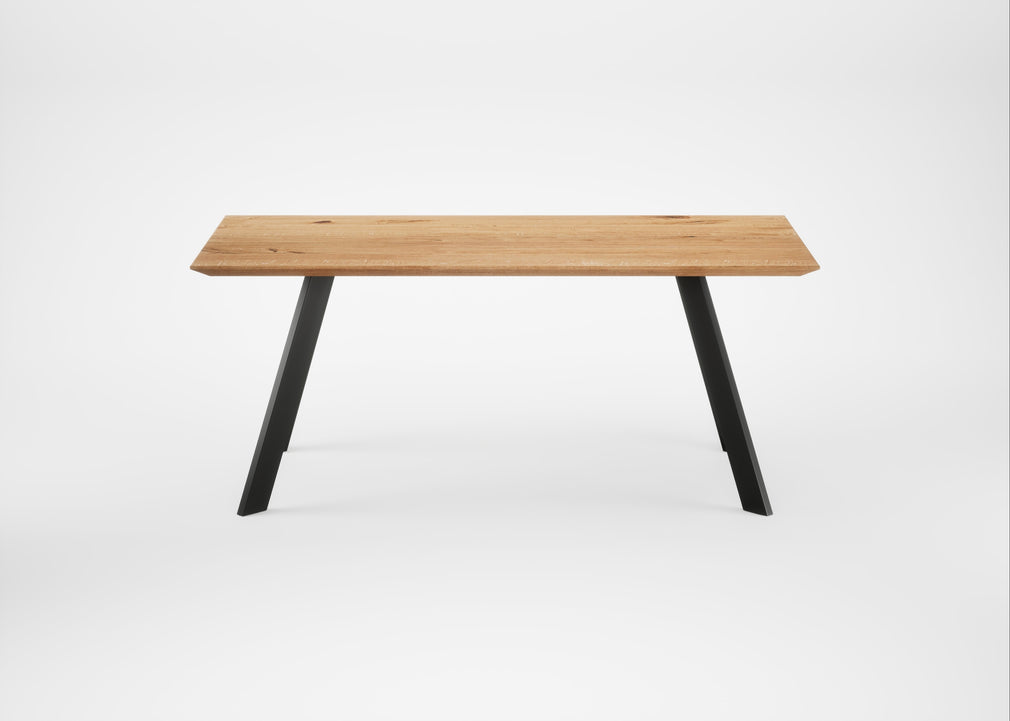 Bespoke Dining Table Madrid Natural Oiled Oak / 180cm / 90cm