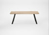 Bespoke Dining Table Madrid Blonde Oiled Oak / 200cm / 100cm