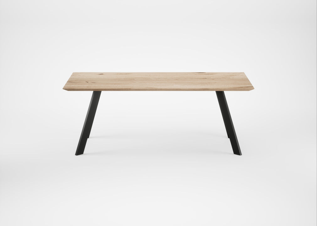 Bespoke Dining Table Madrid Blonde Oiled Oak / 200cm / 100cm