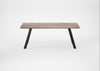 Bespoke Dining Table Madrid Grey Oiled Oak / 200cm / 100cm
