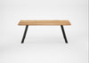 Bespoke Dining Table Madrid Natural Oiled Oak / 200cm / 100cm