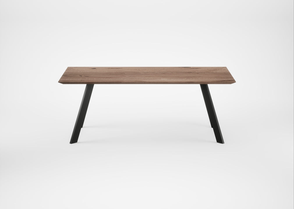 Bespoke Dining Table Madrid Smoked Oiled Oak / 200cm / 100cm