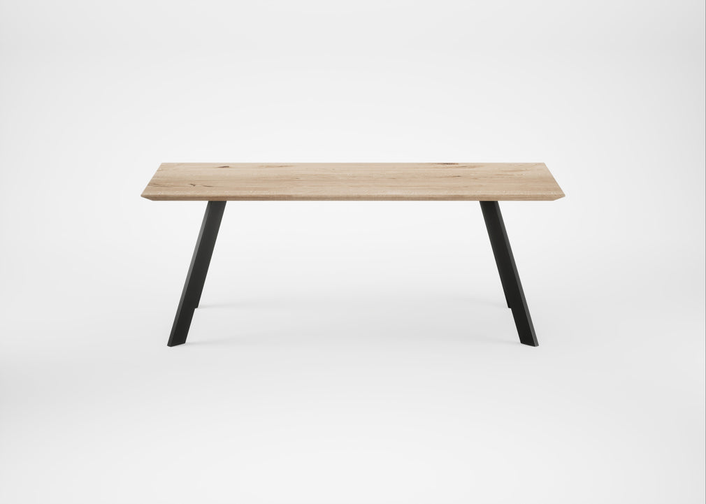Bespoke Dining Table Madrid Blonde Oiled Oak / 200cm / 90cm