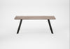 Bespoke Dining Table Madrid Grey Oiled Oak / 200cm / 90cm