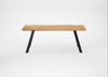 Bespoke Dining Table Madrid Natural Oiled Oak / 200cm / 90cm