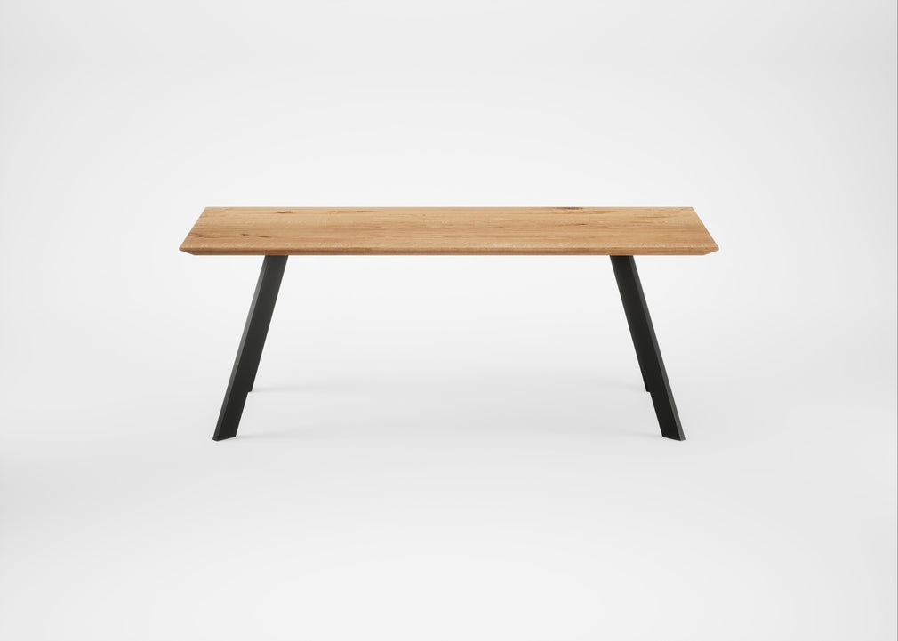 Bespoke Dining Table Madrid Natural Oiled Oak / 200cm / 90cm