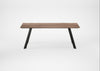 Bespoke Dining Table Madrid Smoked Oiled Oak / 200cm / 90cm