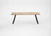 Bespoke Dining Table Madrid Blonde Oiled Oak / 220cm / 100cm
