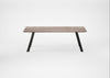 Bespoke Dining Table Madrid Grey Oiled Oak / 220cm / 100cm