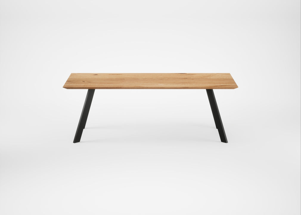 Bespoke Dining Table Madrid Natural Oiled Oak / 220cm / 100cm
