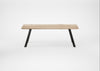 Bespoke Dining Table Madrid Blonde Oiled Oak / 220cm / 90cm