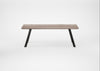 Bespoke Dining Table Madrid Grey Oiled Oak / 220cm / 90cm