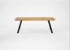 Bespoke Dining Table Madrid Natural Oiled Oak / 220cm / 90cm