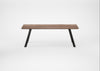 Bespoke Dining Table Madrid Smoked Oiled Oak / 220cm / 90cm