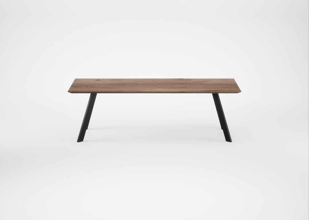 Bespoke Dining Table Madrid Smoked Oiled Oak / 240cm / 100cm