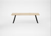 Bespoke Dining Table Madrid White Oiled Oak / 240cm / 100cm
