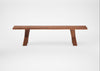 Bespoke Dining Bench Oslo Oiled Walnut / 180cm / Natural Edge