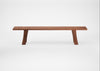 Bespoke Dining Bench Oslo Oiled Walnut / 200cm / Straight