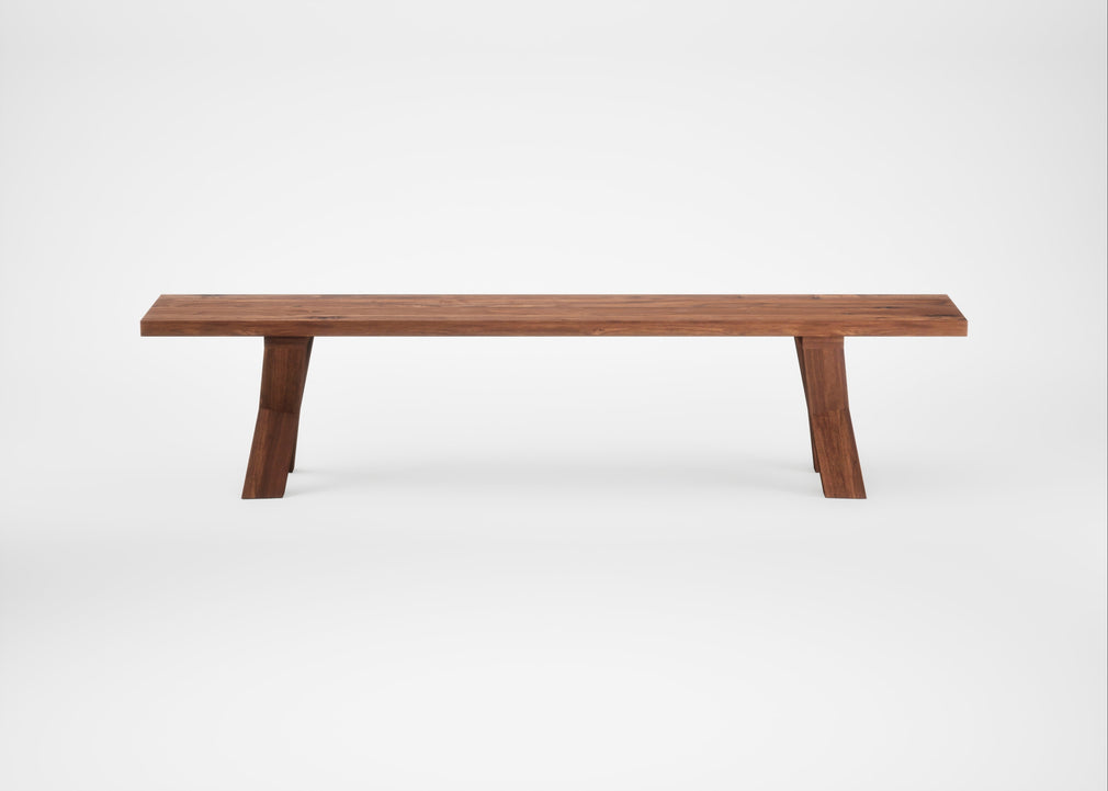 Bespoke Dining Bench Oslo Oiled Walnut / 200cm / Straight