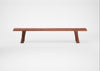 Bespoke Dining Bench Oslo Oiled Walnut / 240cm / Natural Edge