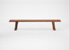Bespoke Dining Bench Oslo Oiled Walnut / 240cm / Straight
