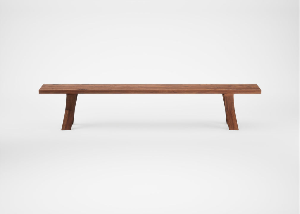 Bespoke Dining Bench Oslo Oiled Walnut / 240cm / Straight
