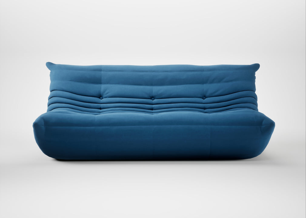 Togo Large Settee Alcantara Bohemian Blue