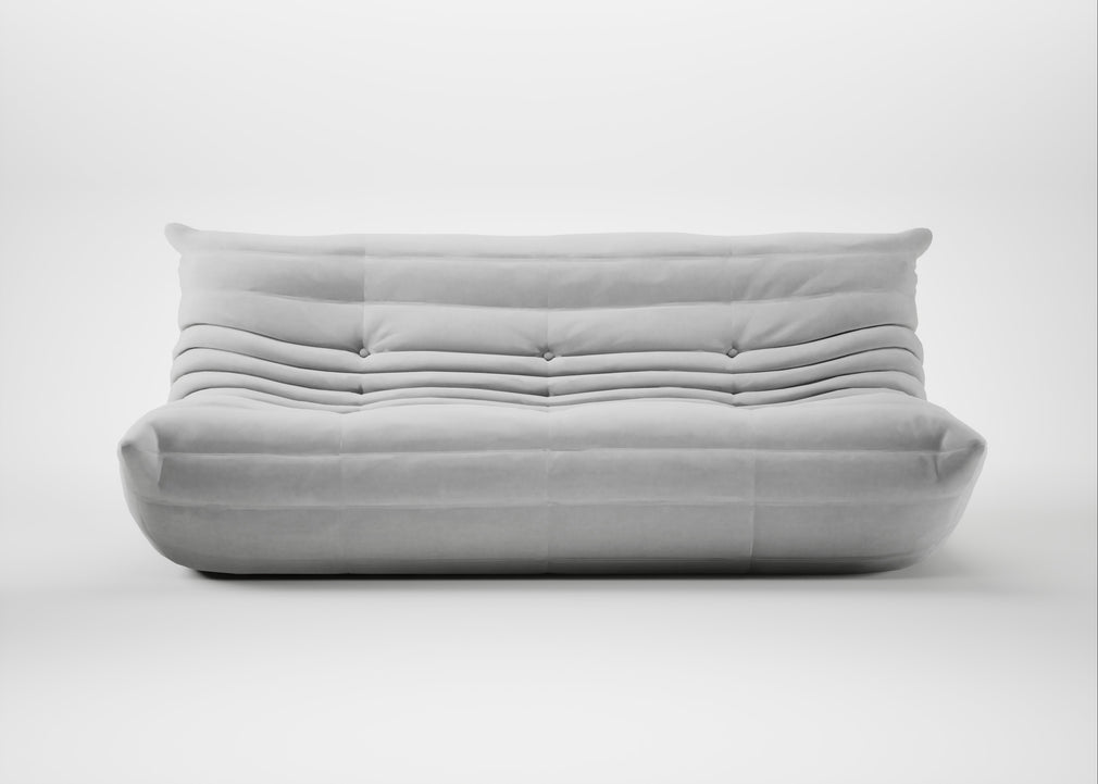 Togo Large Settee Alcantara Pearl Grey