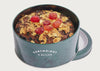 Cherry and Almond Decorated Fruit Cake in Tin