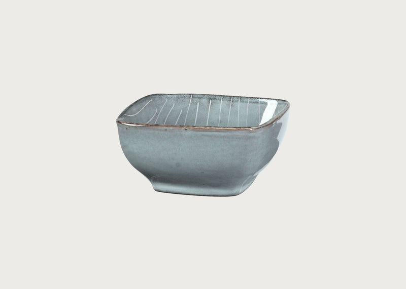 Nordic Sea Square Snack Bowl