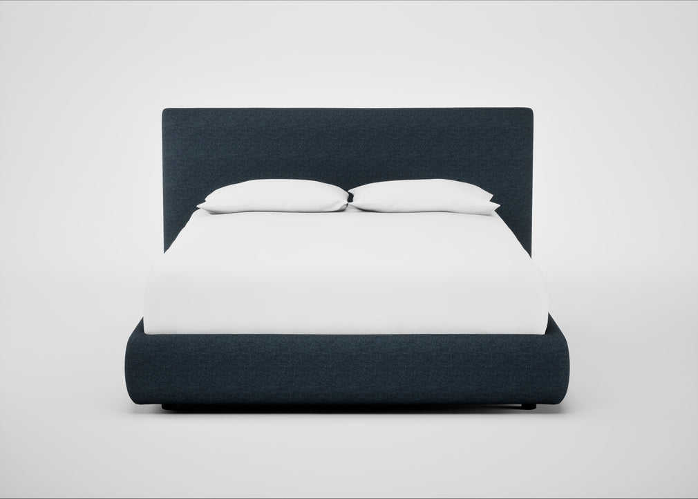 Alba Storage Bed Double / Siena Cotton Deep Sea / Underbed Storage