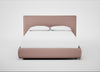 Alba Storage Bed Double / Siena Cotton Dusky Pink / Underbed Storage