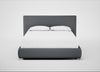 Alba Storage Bed Double / Siena Cotton Shale Grey / Underbed Storage