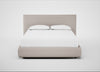 Alba Storage Bed Double / Tundra Texture Stone / Underbed Storage