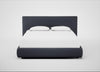 Alba Storage Bed King / Luxury Leather Anthracite / Underbed Storage