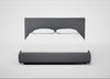 Alba Storage Bed King / Siena Cotton Shale Grey / Underbed Storage