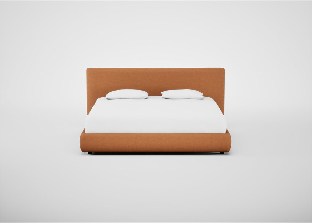 Alba Storage Bed Super King / Luxury Leather Canella / Underbed Storage