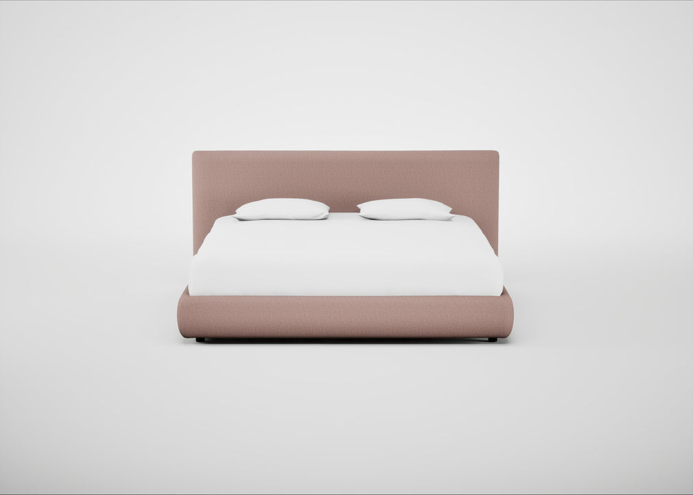 Alba Storage Bed Super King / Siena Cotton Dusky Pink / Underbed Storage