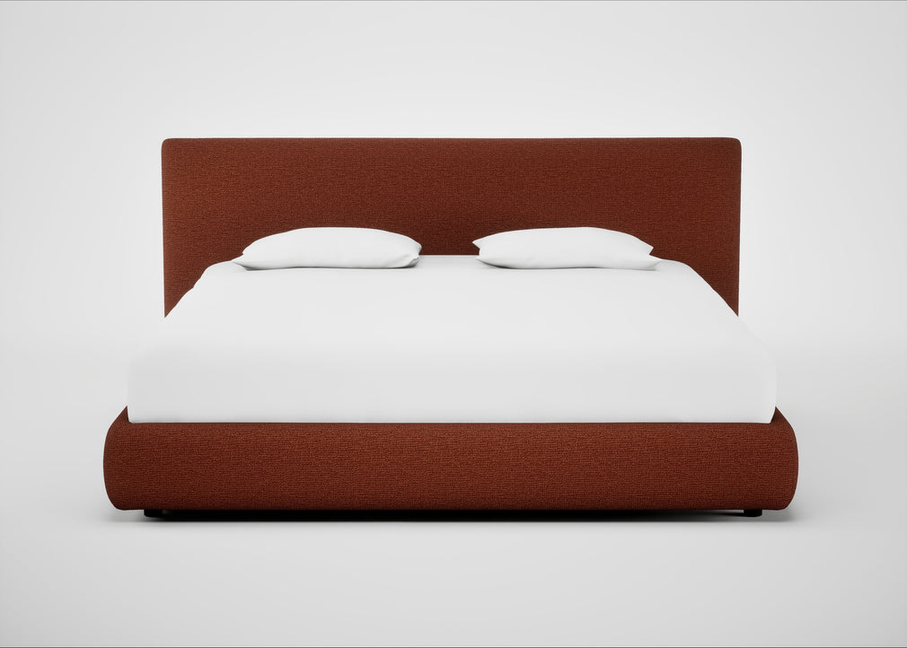 Alba Storage Bed Super King / Tundra Texture Rust / Underbed Storage