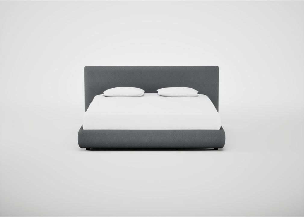 Alba Storage Bed Super King / Siena Cotton Shale Grey / Underbed Storage