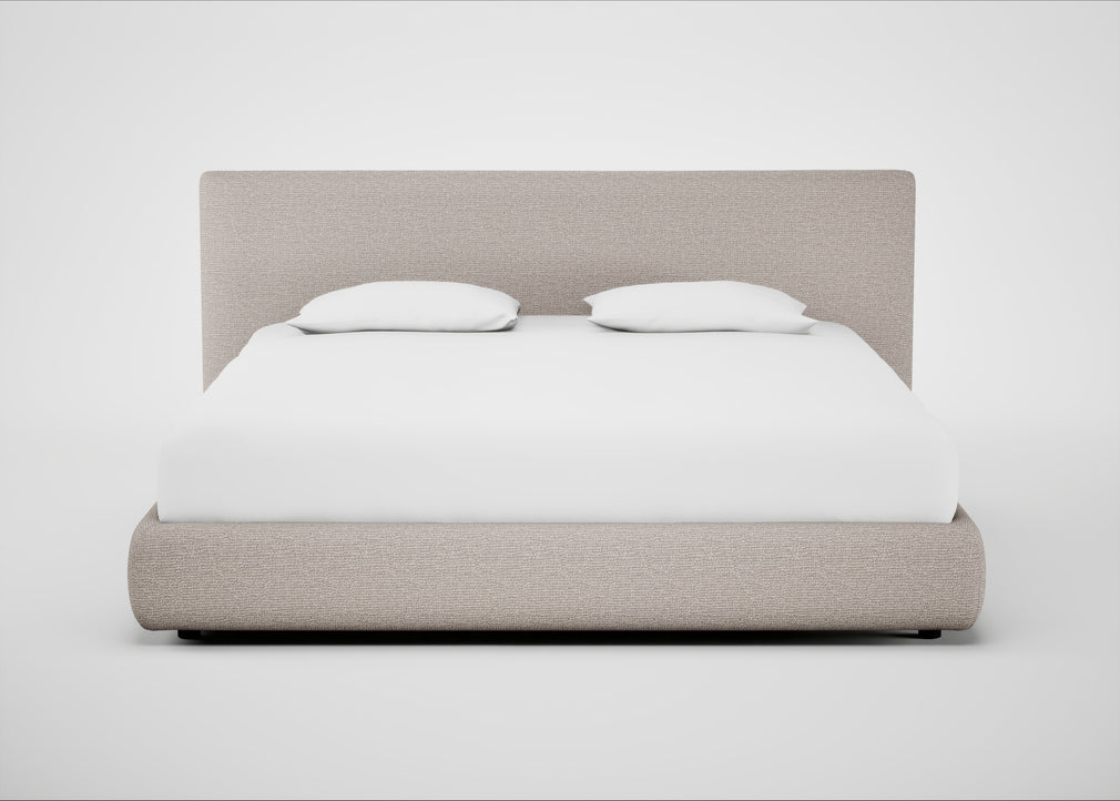Alba Storage Bed Super King / Tundra Texture Stone / Underbed Storage