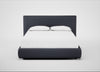 Alba Storage Bed Double / Luxury Leather Anthracite / No Storage