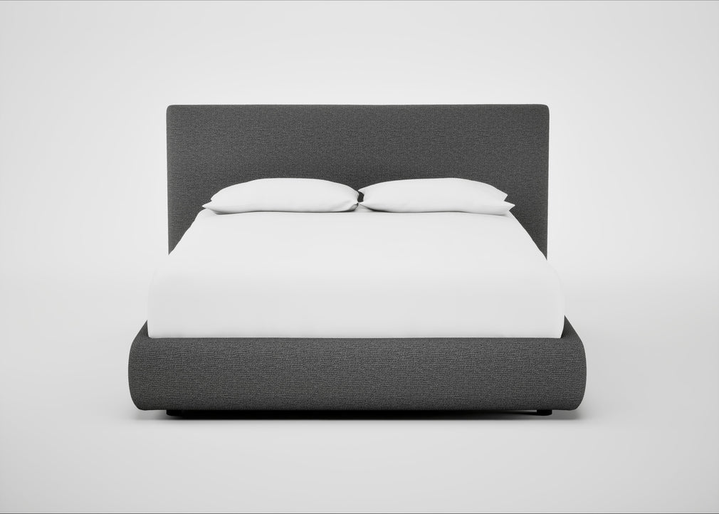 Alba Storage Bed Double / Tundra Texture Pewter / No Storage