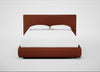 Alba Storage Bed Double / Tundra Texture Rust / No Storage