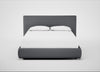 Alba Storage Bed Double / Siena Cotton Shale Grey / No Storage