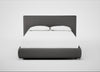 Alba Storage Bed Double / Luxury Leather Slate / No Storage