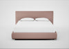 Alba Storage Bed King / Siena Cotton Dusky Pink / No Storage