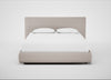 Alba Storage Bed King / Tundra Texture Stone / No Storage