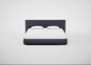 Alba Storage Bed Super King / Luxury Leather Anthracite / No Storage