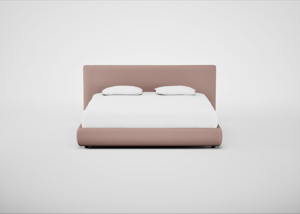 Alba Storage Bed Super King / Siena Cotton Dusky Pink / No Storage
